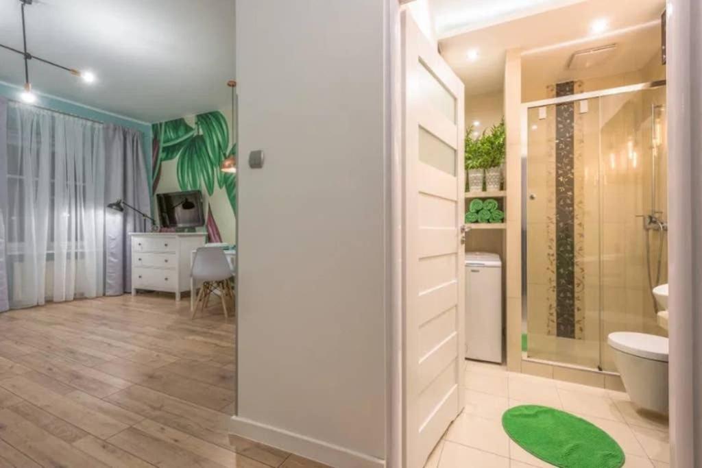Cozy Modern Studio Green Apartment In Old Town Krakov Exteriér fotografie