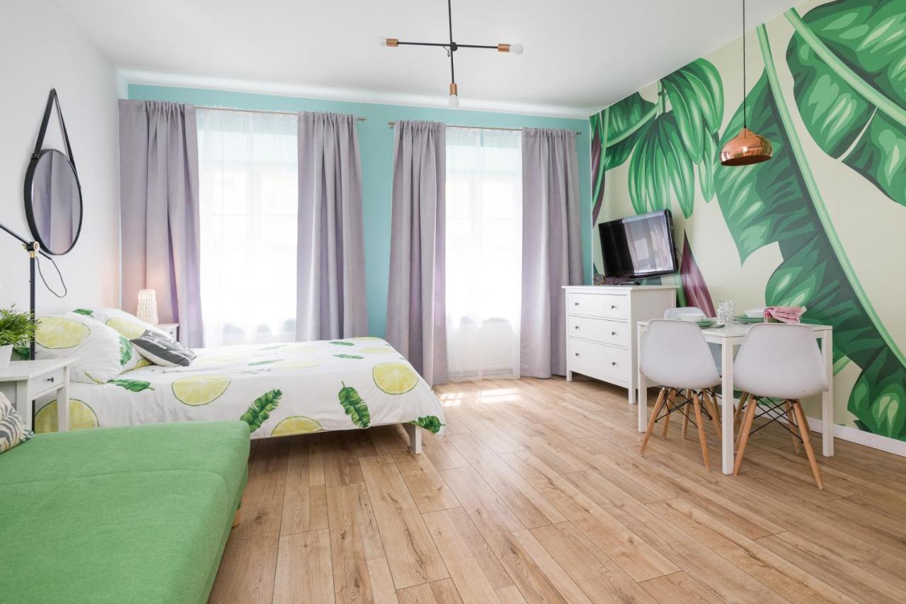 Cozy Modern Studio Green Apartment In Old Town Krakov Exteriér fotografie