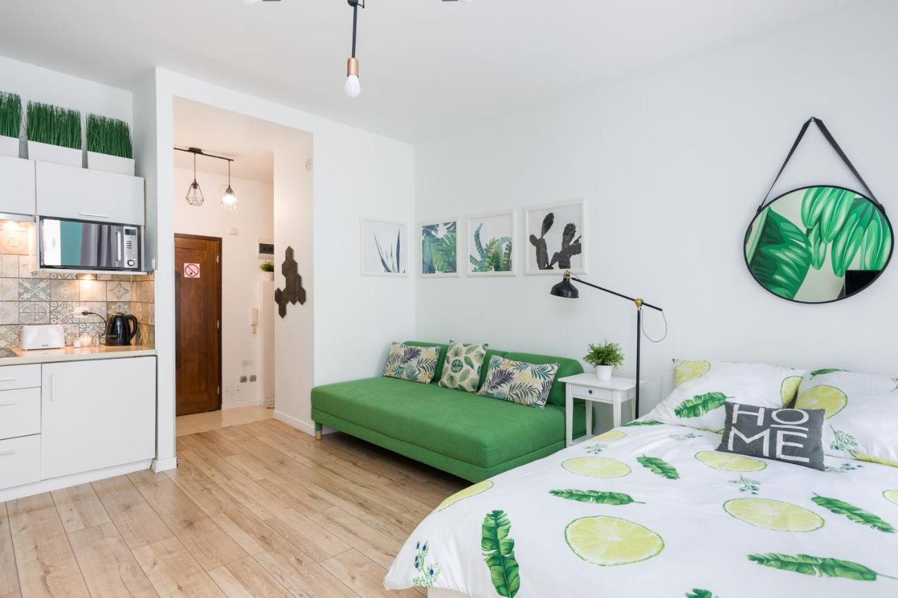 Cozy Modern Studio Green Apartment In Old Town Krakov Exteriér fotografie