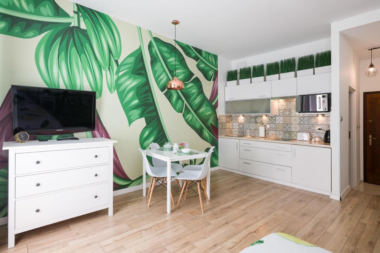 Cozy Modern Studio Green Apartment In Old Town Krakov Exteriér fotografie